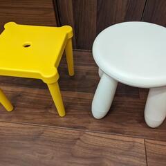 IKEA子ども椅子2脚　MAMMUTマンムット/
UTTERウッテル
