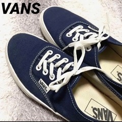 VANS バンズ スニーカー ネイビー カジュアル シンプル