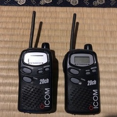ジャンク無線機　アイコム / ICOM ２台セット