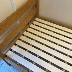 無印良品 ベッド オーク材 シングル 現行品