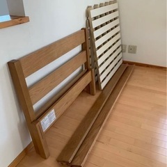 無印良品 ベッド オーク材 シングル 現行品