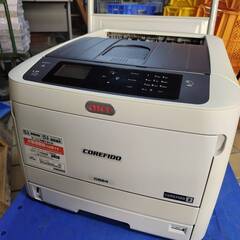 OKIレーザープリンターc824dn[トナー４色全て新品]