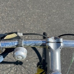 ☆591　LOUIS　GARNEAU　クロスバイク（黄色）【リサイクルマート鹿児島宇宿店】