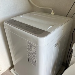 お取引決定◎ Panasonic 6.0kg 全自動洗濯機 ニュアンスベージュ NA-F60B14-C