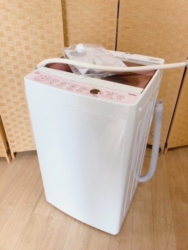 【引取】Haier ハイアール JW-C55CK 2018年製 5.5kg 全自動電気洗濯機