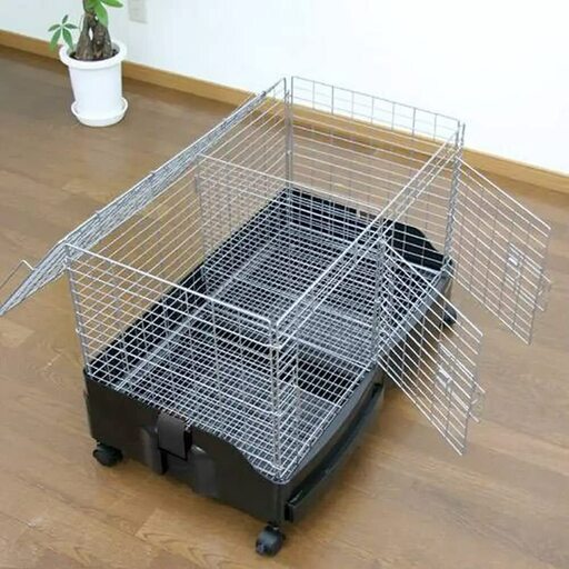 希少　廃盤品　　うさぎケージ　ペア飼育に最適　SANKO イージーホーム 80-PRO