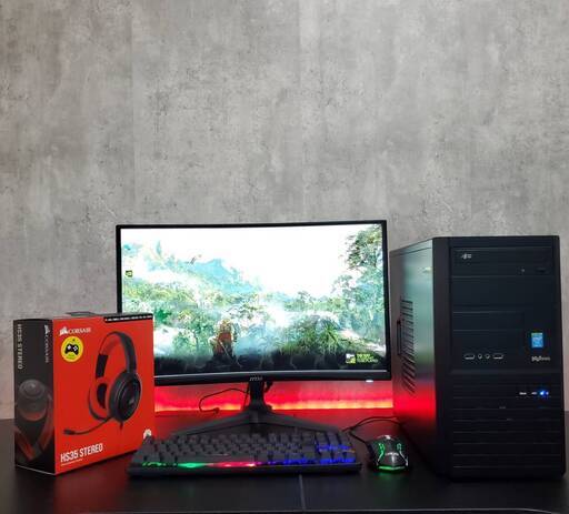 Corei5 GTX1050Ti メモリ16GB SSD240GB HDD1TB ゲーミングPCフルセット