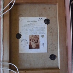 ゴッホ 油彩画 6本のひまわり F6 サイン オルセー認証票 引き取り限定