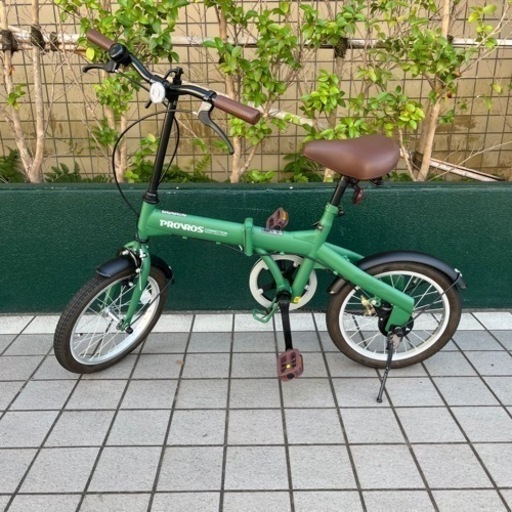 【ほぼ新品】折りたたみ自転車 Provros P-160