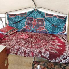 スタークラフト キャンピングトレーラー 車検一年付き リフトアップ