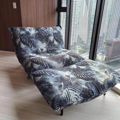 リーン・ロゼ 1pソファオットマン付き【美品】