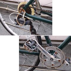 クロスバイク ウィークエンド バイクス 自転車のあさひ ７速 510㎜ 28インチ 32-622 700×32C グリーン系 自転車  札幌市 清田区 平岡