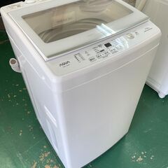 ★AQUA★ 7kg洗濯機 2021年 AQW-V7M ガラスト...