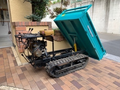 【最終値下げ!早い者勝ち】佐藤製作所 sc430ld運搬車450kg（油圧ダンプ付き）