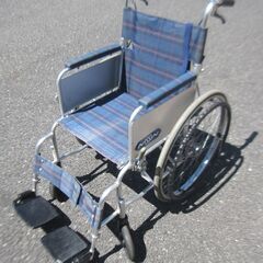 中古 日進 超軽量自操式車いすNA-L1  車椅子 介護や骨折時に