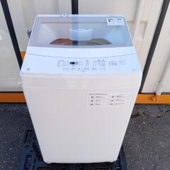 ■取引決定済■2021年製■ニトリ 6.0kg全自動洗濯機 ガラ...