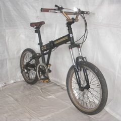 HUMMER （ハマー） 折りたたみ自転車 ミニベロ（小径車）　管理NO.20230829-15