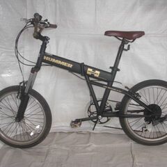 HUMMER （ハマー） 折りたたみ自転車 ミニベロ（小径車）　管理NO.20230829-15
