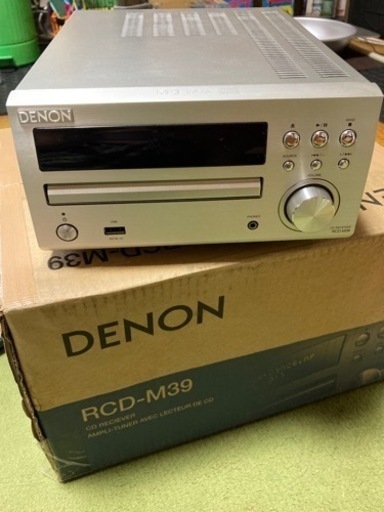DENON CDレシーバー  RCD-M39 リモコン付属  動作品