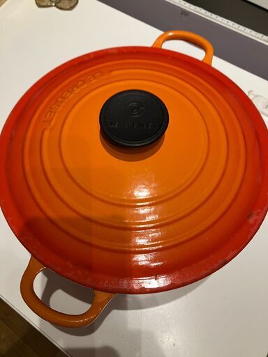 LE CREUSET ルクルーゼ ココットロンド チェリーレッド 24cm ル