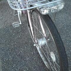 中古自転車2684 ブリヂストン 24インチ ギヤなし LEDオート