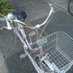 中古自転車2684 ブリヂストン 24インチ ギヤなし LEDオート