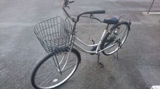 シルバー自転車