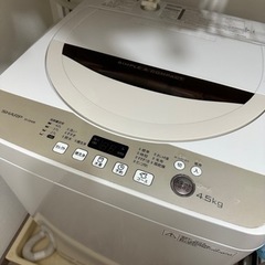 SHARPの洗濯機