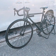 FUJI  BALLAD Ω 49cm XS ブラック 動作確認済み★ (検索) クロスバイク ロードバイク バラッド オメガ