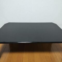 テーブル ローテーブル 黒 ブラック