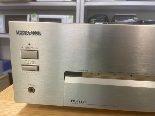 【現状品】KENWOOD KA-7090R プリメインアンプ TRAITR 1999年頃 リモコン付 通電のみ確認 動作未確認 福島 郡山市 a 現状品】KENWOOD KA-7090R プリメインアンプ TRAITR 1999年頃 リモコン