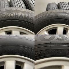 YOKOHAMA ECOS ES31 145/80R13】夏タイヤ【HONDA Modulo N-BOX 純正OP 