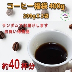 【ネット決済】自家焙煎珈琲YHR-COFFEE400g ランダム福袋