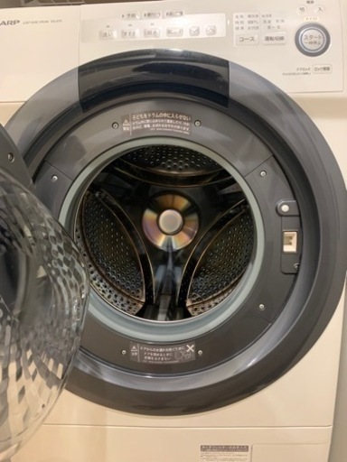 ☆【訳あり】SHARP ドラム式洗濯乾燥機 ES-S7C 2018年発売 ※今年5月に