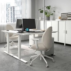 IKEA TROTTEN トロッテン　デスク 昇降式