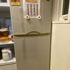 【冷蔵庫】ナショナル　220L　幅：55cm　奥：55cm　高さ...