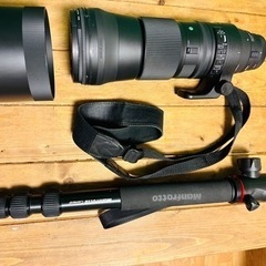 SIGMA 150-600mm 1:5-6.3DG 付属品有り