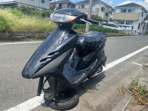 エンジン始動確認済み！AF34ライブDIO 部品取り、ベース