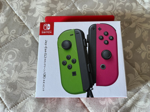 【新品】 任天堂 スイッチ Joy-Con ネオングリーン/ネオンピンク