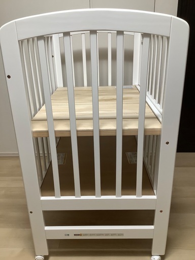 カトージ ベビーベッド（ミニサイズ） ミニタチベッド（ホワイトF