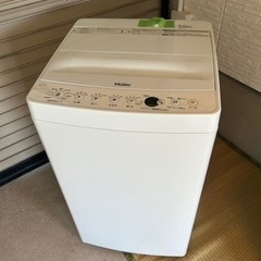 洗濯機　Haier JW-E45CE-W
