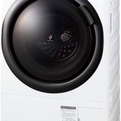 ドラム式洗濯機　シャープ ドラム式 洗濯乾燥機 ES-S7F-WL 