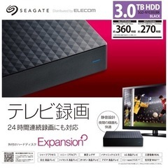 Seagate HDD 外付けハードディスク 3TB USB3....