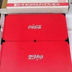 開封未使用 レトロ 希少 コカ・コーラ 非売品  テーブル チェ...