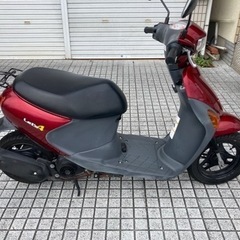 【ネット決済・配送可】【レッツ4】50ccバイク　スズキ製　CA...