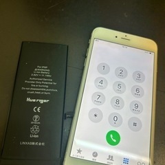 iPhone6s plusのバッテリー交換