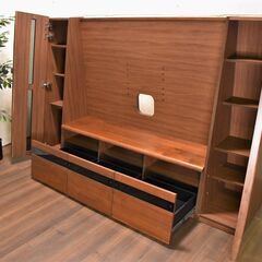 ≪yt794ジ≫ サンキコーポレーション テレビボード 幅230cm TV部幅160㎝ クレール/スラント/斜め/リビング/シアター 50706-03