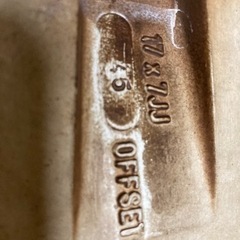 アルミホイール  アルテッツァ等に