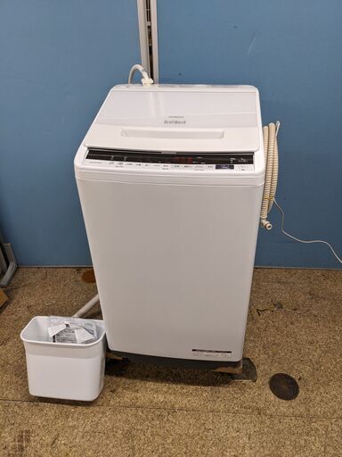 日立 ビートウォッシュ 全自動電気洗濯機 7.0kg 2019年製 BW-V70EE7