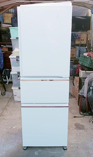 三菱 3ドア冷凍冷蔵庫 MR-CX27D-W 製氷機能付 中古美品